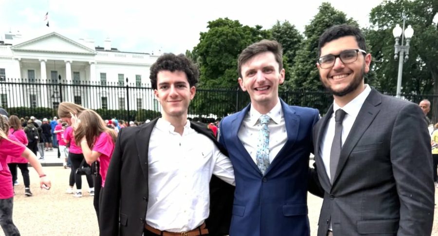 Adnan Alkhalili at the White House